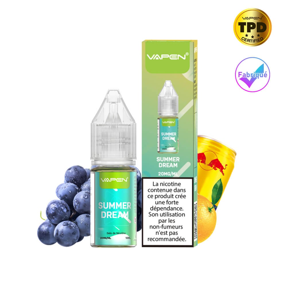 VAPEN E liquid TPD certified