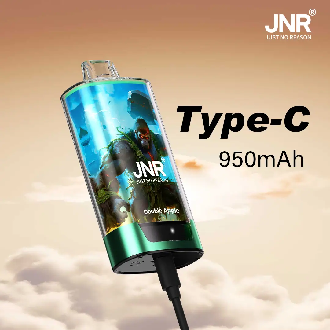 Kit de vapotage jetable JNR Rage Gorilla 55K | 55&nbsp;000 bouffées | 2&nbsp;% de nicotine (42&nbsp;ml)