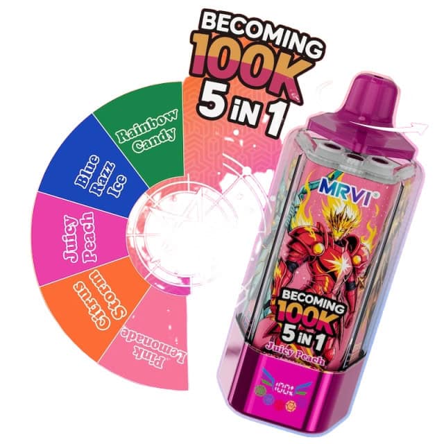 MRVI llega a los 100 MRVI se convierte en el mejor vaporizador multisabor sin mezclas de 100 XNUMX