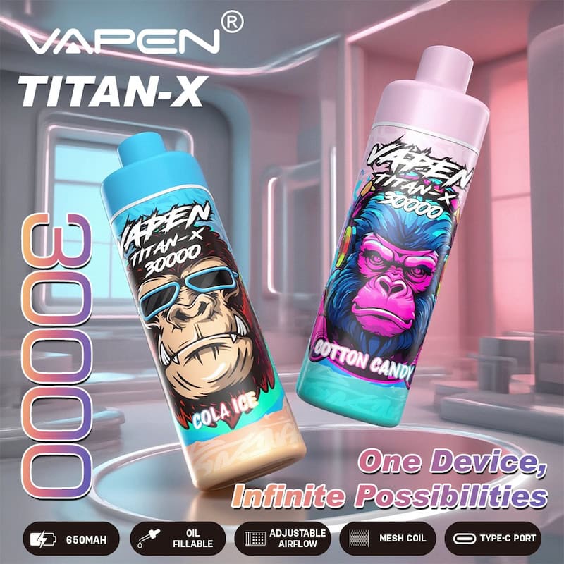 elfbar elfa master akku Europe vapers, your new go - to is here! 🔥 VAPEN Titan - X 30K—not just an  upgrade, but a game main image 1