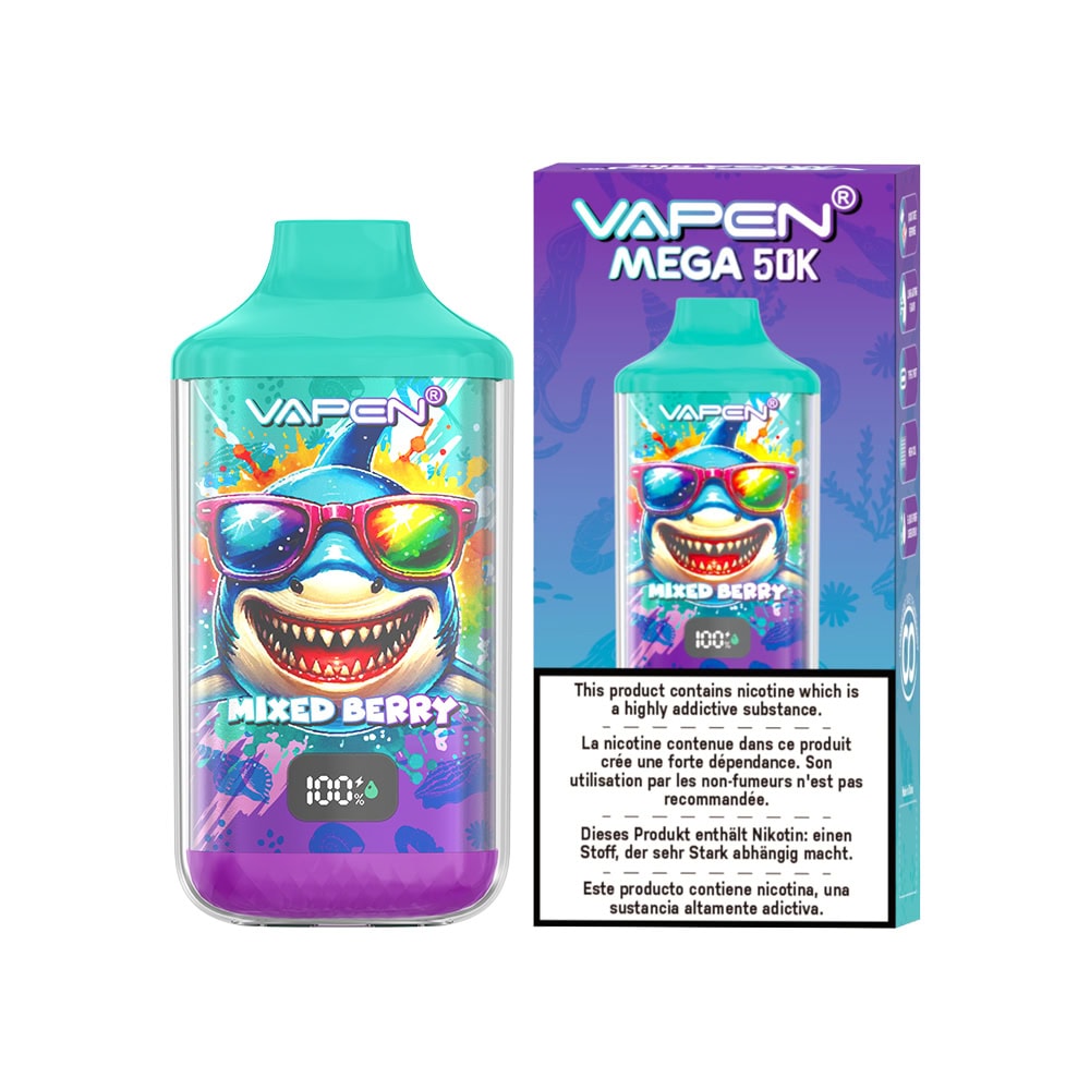 VAPEN 50K dobíjecí jednorázová vaporizační elektronika