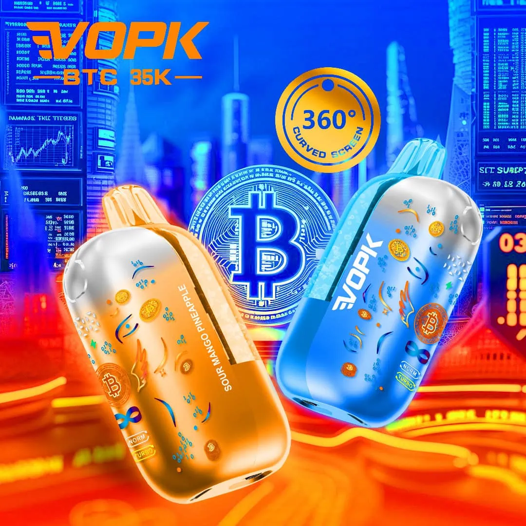 VOPK BTC 35K Puff Kiwi Vape | Buy Online in Germany