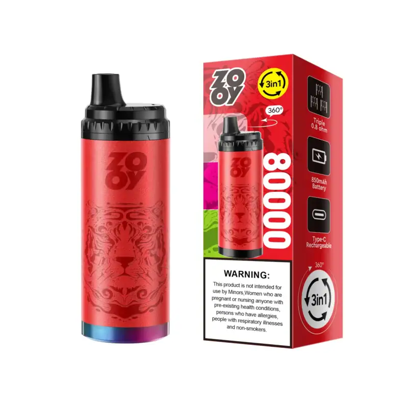 Zooy King Triple 80000 80K Puff Disposable Vape