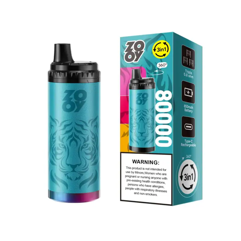 Zooy King Triple 80000 80K Puff Disposable Vape