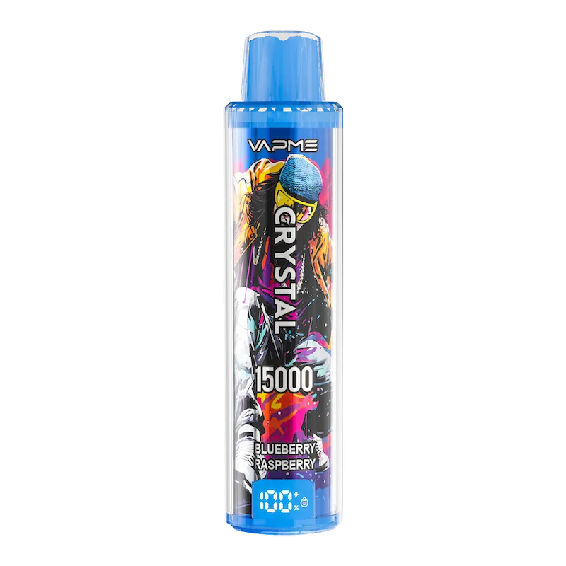 1 3 Vivivapes VAPME CRYSTAL 15k 15000 Puffs Vape Disposable 15k Puff Crystal Bar Online 25mL E-liquid Rechargeable