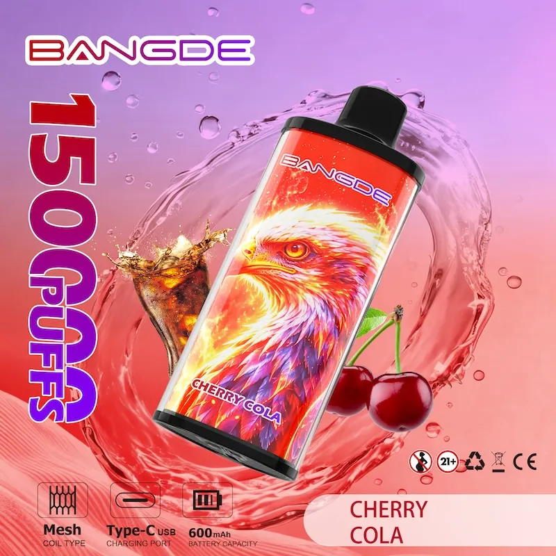 Bang 150k puffs device with Blue Razz Lemonade graphics