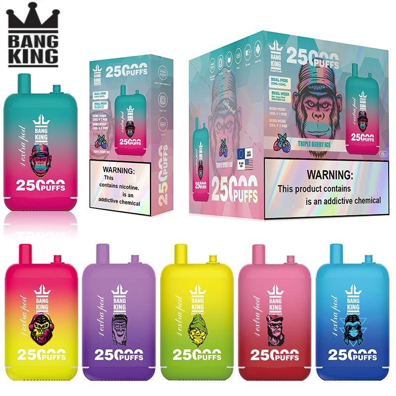 Original Bang King 25000 Puff Vapes Disposable Puff E-zigaretten 46ml 