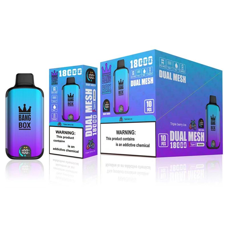 „Bang Box 18000 Puff“ įkraunamas vienkartinis garintuvas | Tinklelio spiralė