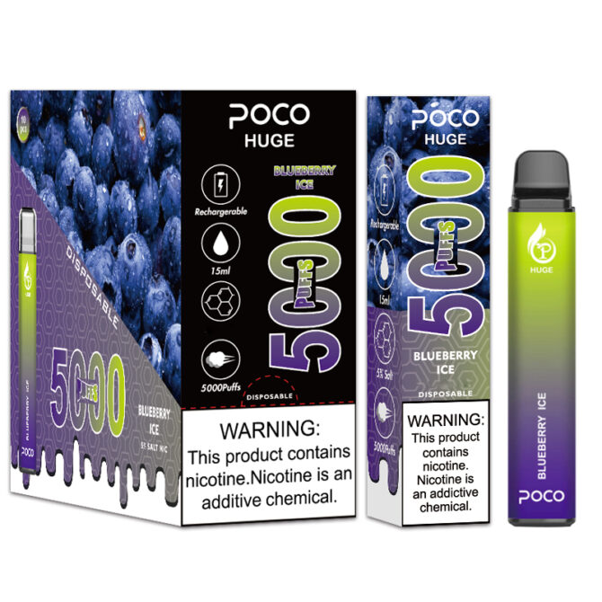 EU Warehouse POCO 5000 puff 10 flavors Nicotine 50mg 5 day delivery vape puff poco