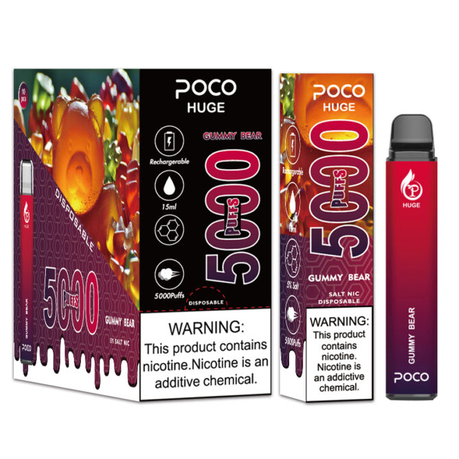 EU Warehouse POCO 5000 puff 10 flavors Nicotine 50mg 5 day delivery vape puff poco