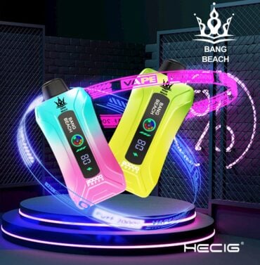 Bang Beach 20k Puff MOQ 10pcs Smart Display Screen Dual Mesh 35ml Disposable Vapes puff 20000