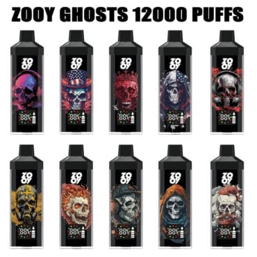 zooy 12000 ghosts Original vapes 10pcs MOQ EU warehouse disposable puff vape zooy Puff 12k vaper