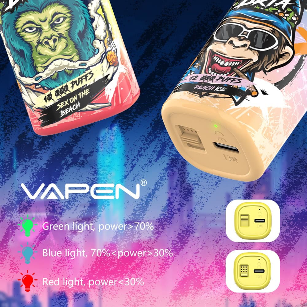 vapen drta VAPEN DRTA 12000 PUFFS Sigaretta Elettronica vaper desechable vape stores  puff 12k