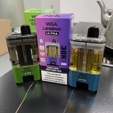 WGA Legend Ultra 30k MOQ 10 Refillable Vape TPD Compliant WGA 30000k Puff