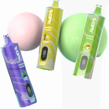 Vopk shisha hookah 15000 Puffs Screen dispay