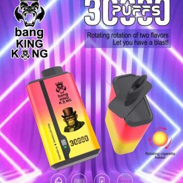 Bang king 30k Puffs MOQ 10pcs Double Taste LCD Display Disposable Vape puff 30000