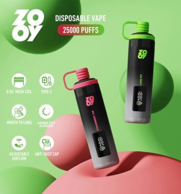 ZOOY VAPE SHISHA 25000 MOQ 10pcs smok shop puff 25k