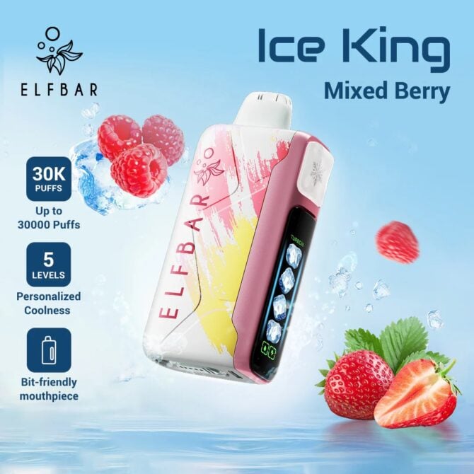 ELFBAR Ice King Disposable Vape 30000 Puff 30k elfbar vape