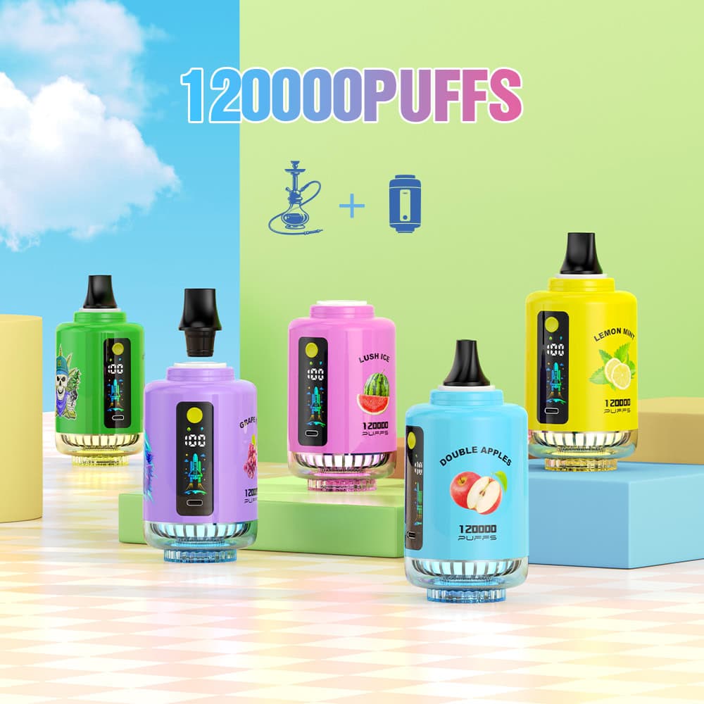 Jednorázový vaporizér ATVS 120K Puff