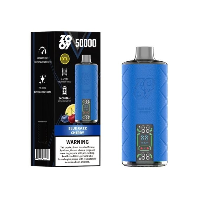 Zooy Shisha 50000 DTL BIG CLOUD Disposable Vape - Longest-Lasting 50,000 Puffs