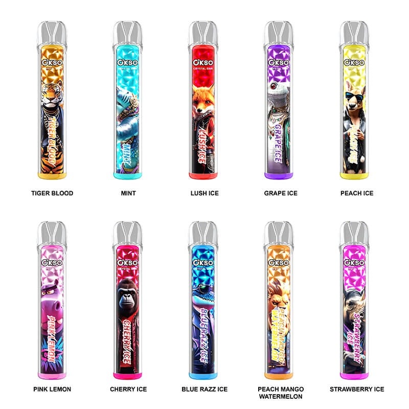 OKSO Crystal Bar 800 Puffs
