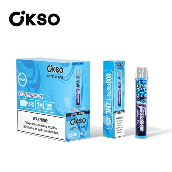OKSO Crystal Bar 800 Puffs