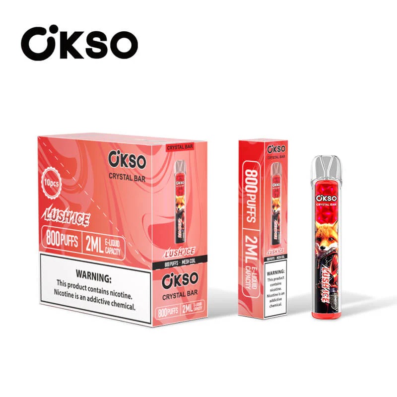 OKSO Crystal Bar 800 Puffs