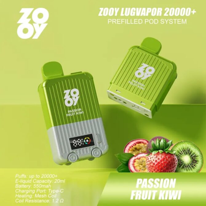 European warehouses Interchangeable ammunition ZOOY VAPE LugVapor 20000+