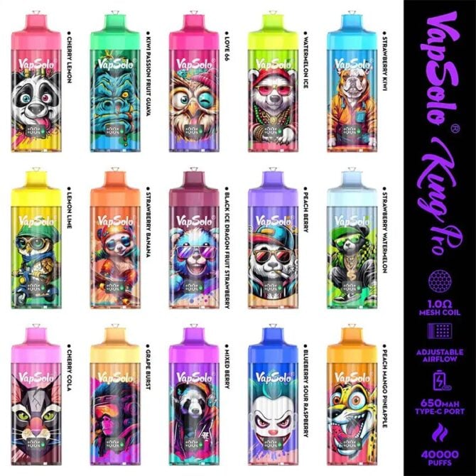 Vapsolo King Pro 40000 Puffs 40k