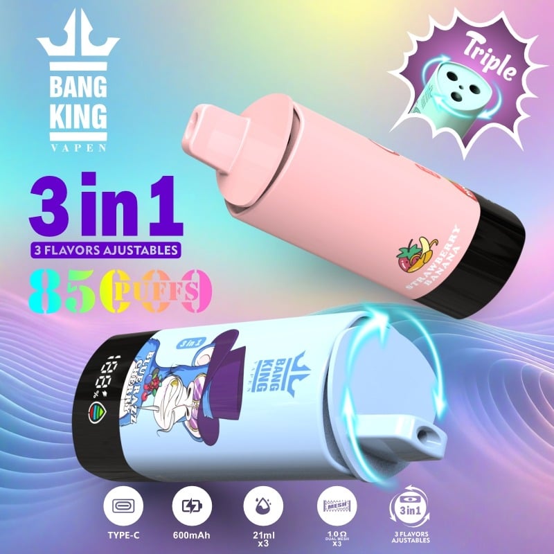 Bang King 85000 85K Puffs Best Disposable Vape Shop
