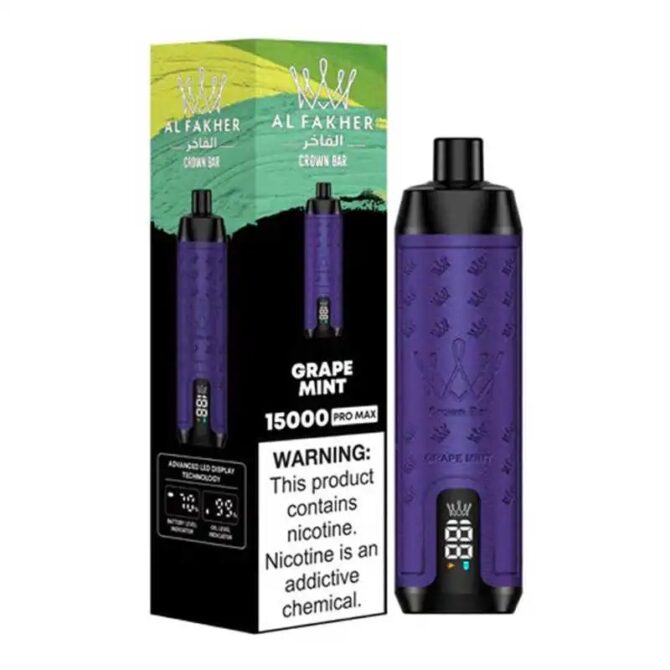 AL Fakher 15000 Pro Max Crown Bar Disposable Vape Wholesale