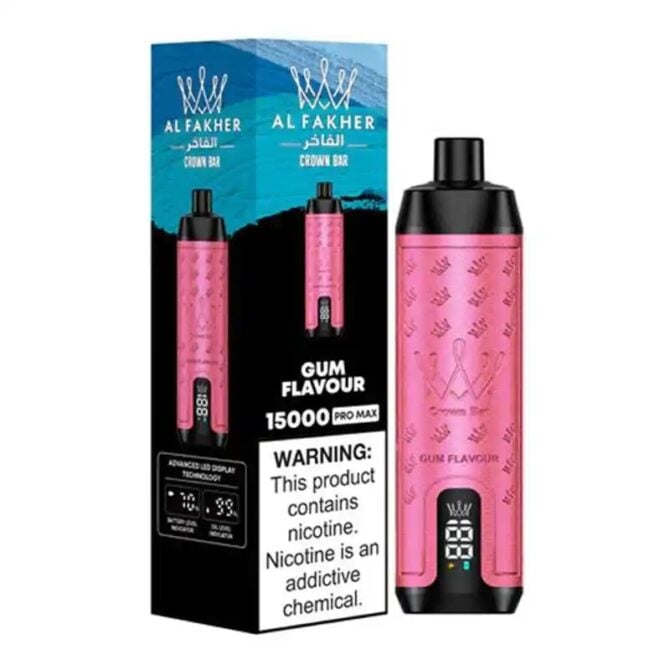 AL Fakher 15000 Pro Max Crown Bar Disposable Vape Wholesale