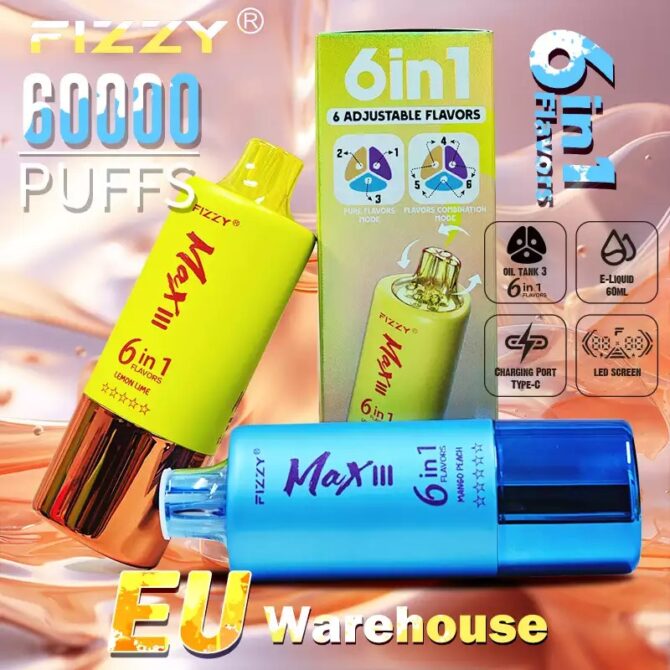 Fizzy Max 60k Puff vape