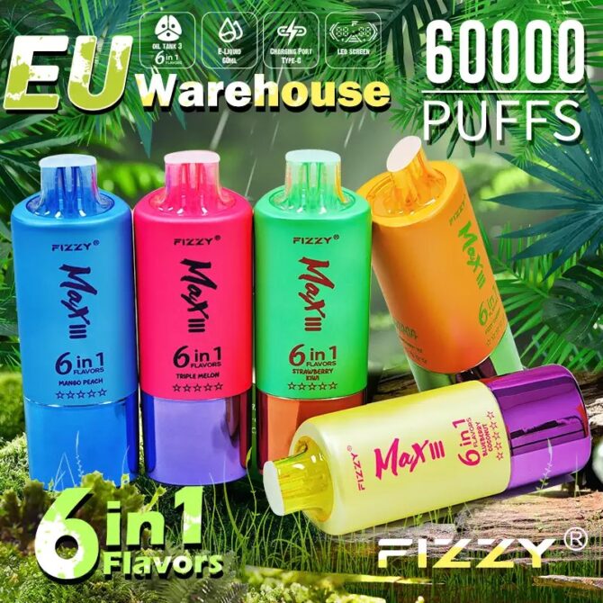 Fizzy Max 60k Puff vape