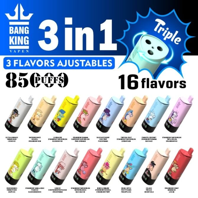 Bang King 85000 85K Puffs Best Disposable Vape Shop
