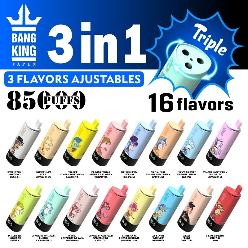 Bang King 85000 85K Puffs Best Disposable Vape Shop