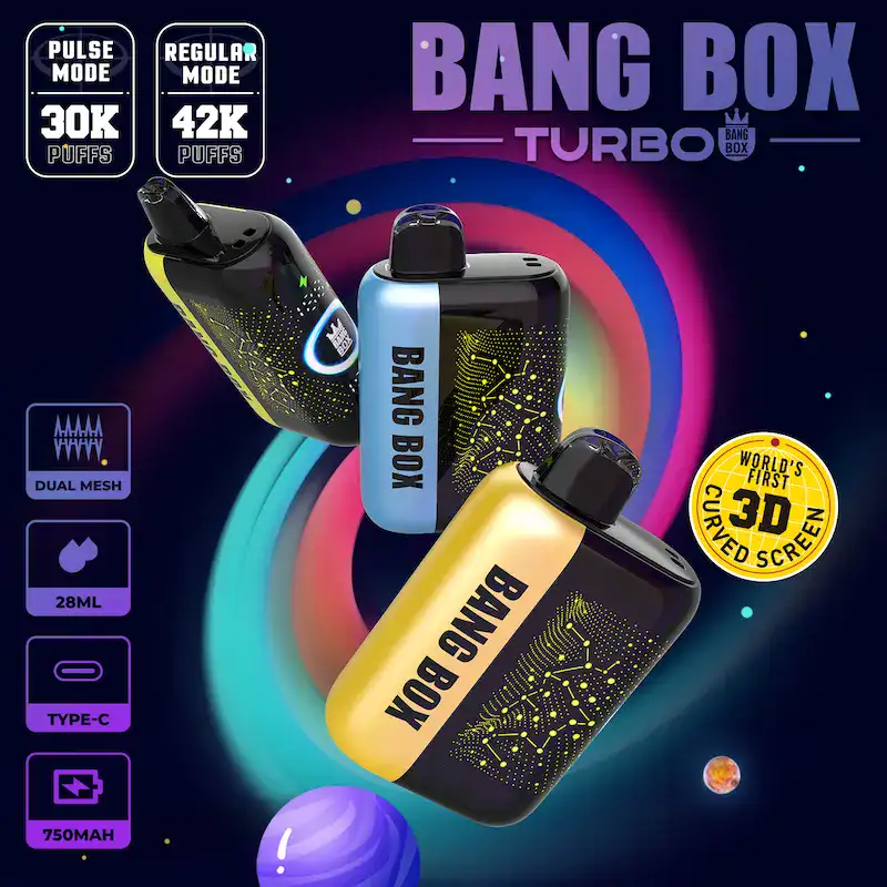 Bang Box Turbo 30000 puffs vape e-cigarette