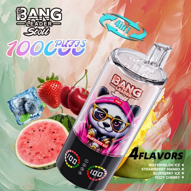 Bang Leader Stoll 100K 4in1 vap puff disposable 100000 Puffs masquevapor