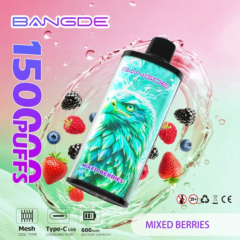 4 9 Vivivapes Bang 150k Strawberry Kiwi flavor vape device