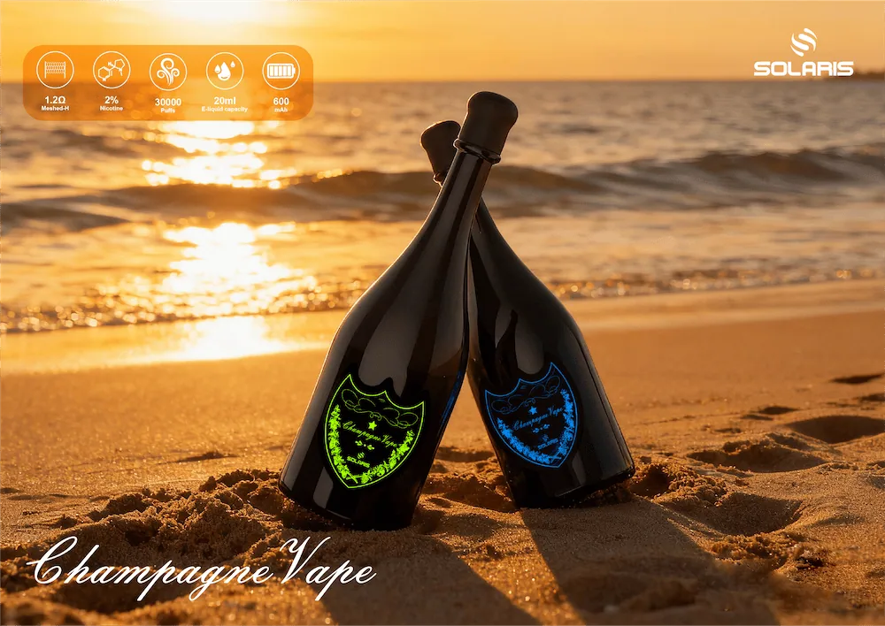 Solaris Champagne 30k Puffs Disposable Vape | 30000 Puffs