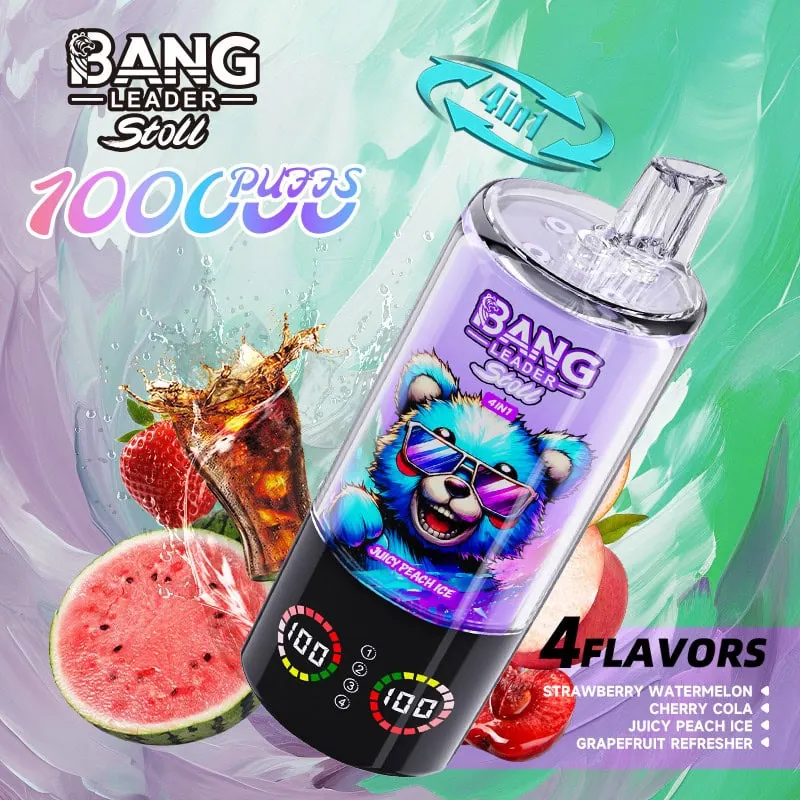 Bang Leader Stoll 100K 4in1 vap puff disposable 100000 Puffs masquevapor