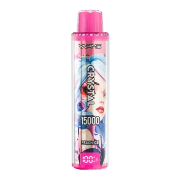 Strawberry Kiwi flavor option of VAPME CRYSTAL 15000 bar vape