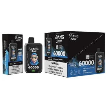 Bang Stoll 60000 60k Puff Vapes Leader | 2 in 1 Dual Flavor Rechargeable Disposable Vape | OEM ODM Wholesale Bulk