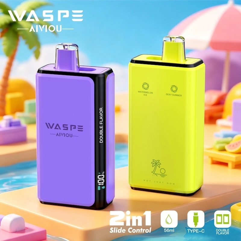 2 in 1 flavor vape EU with rechargeable battery and mesh coil