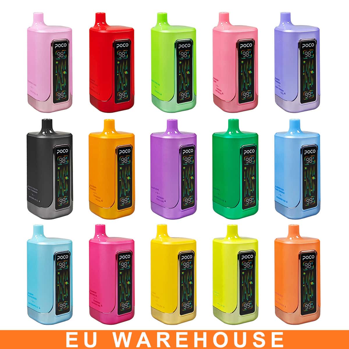 POCO 80000 Puffs 80k 4in1 flavors Disposable Vape Wholesale pocovape