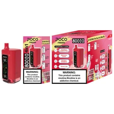 POCO 80000 Puffs 80k 4in1 flavors Disposable Vape Wholesale pocovape