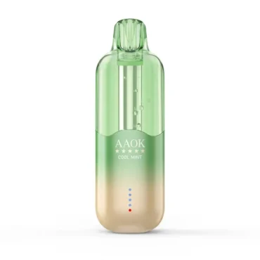 AAOK 40k Puff Vape Premium 40000 Puffs Visible Clear Tank Rechargeable Disposable Vape Shop