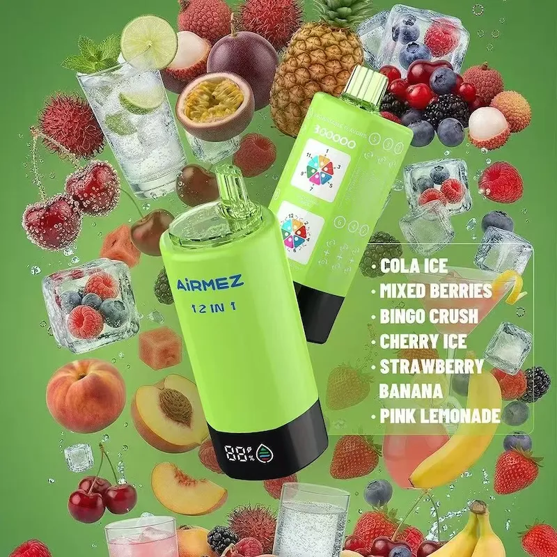 Airmez 12 in 1 300k multi flavor vape