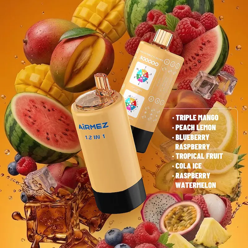 Airmez EU Warehouse.pic Vivivapes Airmez multi flavor disposable vape Europe