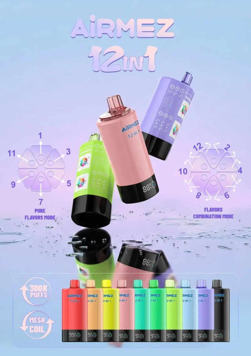 Airmez Germany Distribution.pic e1780997998254 Vivivapes Airmez vape flavor selection device